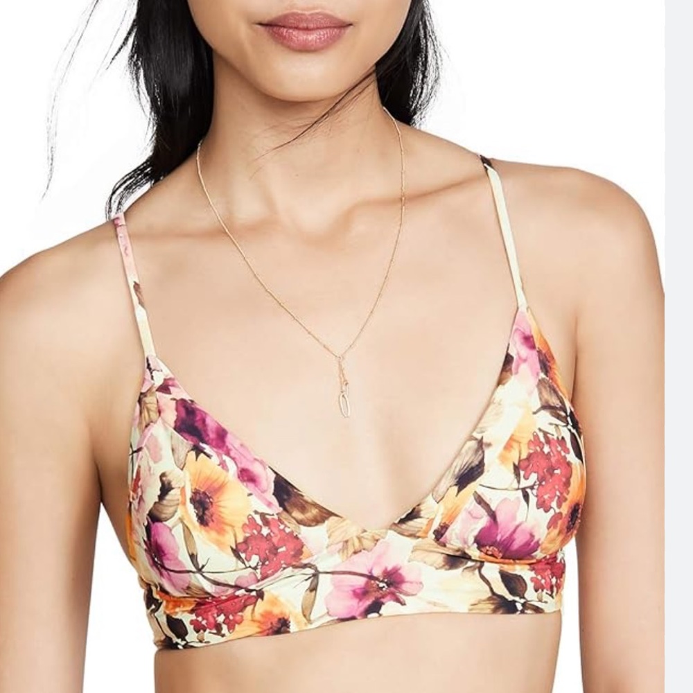 Boys + Arrows Dana Wildflower bikini top